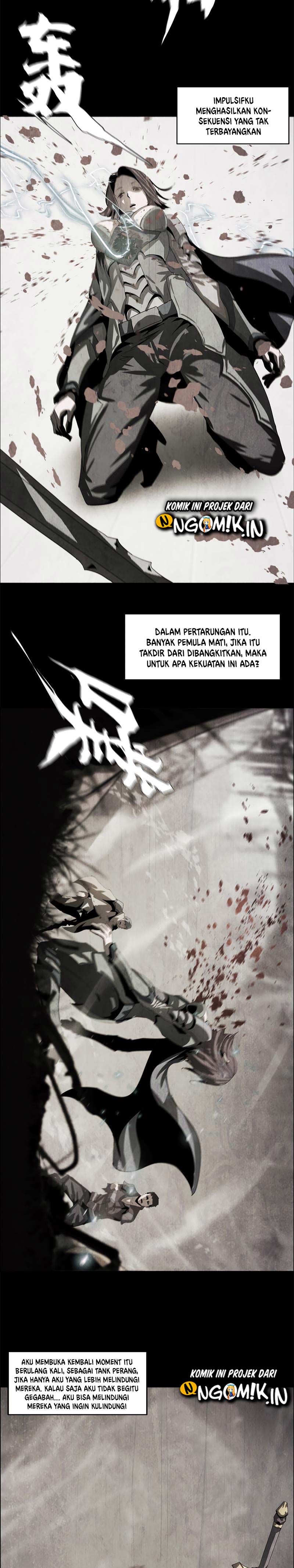 The Blade of Evolution – Walking Alone in the Dungeon Chapter 43 Bahasa Indonesia